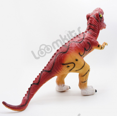Фигурка динозавра Тиранозавр Тирекс 55 см Песочно-красный фото 4