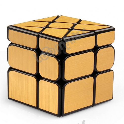 Зеркальный Кубик Колесо (золотой) фото 5