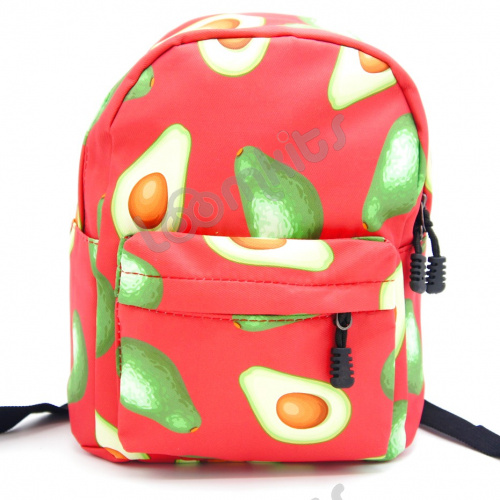Рюкзак "Авокадо" маленький, красный фото 7