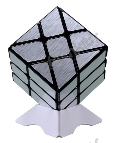 Зеркальный Кубик Колесо (серебряный) фото 4
