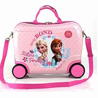 Детский чемодан каталка для девочки Холодное сердце 012