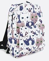 Рюкзак для девочки школьный "Котятки", размер M