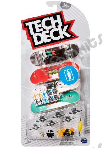 Фингерборды Tech Deck  4 в 1, жуки