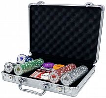 Покерный набор Empire, 200 фишек 11.5 г с номиналом в чемодане