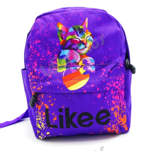 Рюкзак Likee MiniCat, фиолетовый