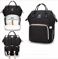 Рюкзак для мамы и малыша с USB - Черный
