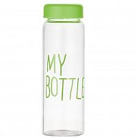 Пластиковая бутылка My bottle, зеленая, 500 мл