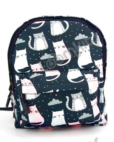 Рюкзак для девочки дошкольный "Ночные котики", размер S фото 2