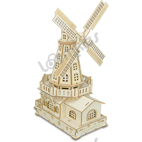 Конструктор деревянный - Голландская ветряная мельница