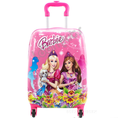 Детский чемодан  на колесиках "Барби" фото 2