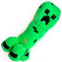 Мягкая игрушка Большой Крипер из Майнкрафт (Minecraft), 28 см
